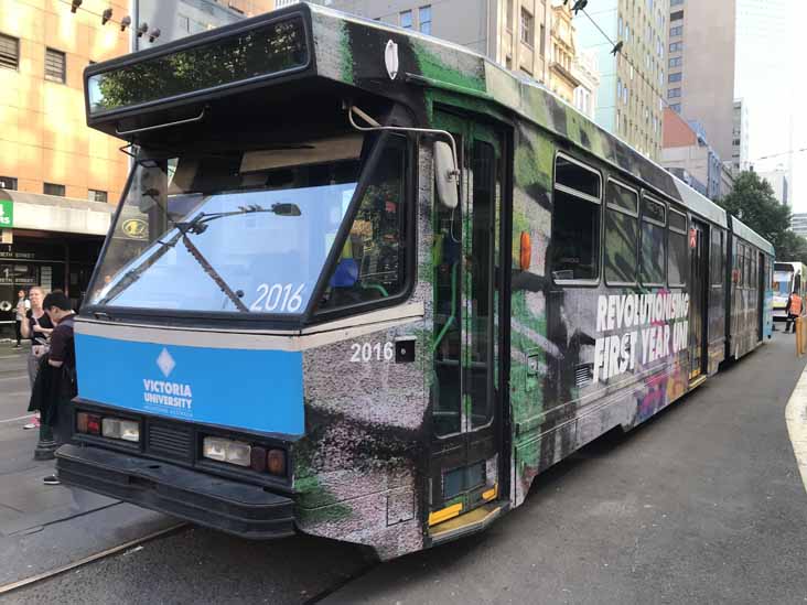 Yarra Trams Class B Victoria University 2016